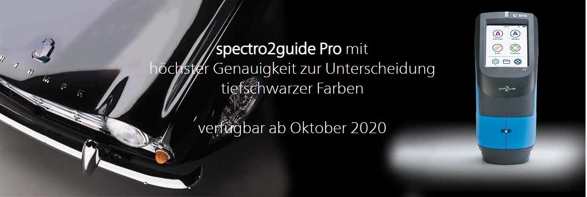 spectro2guide Pro 45/0 - Jetnesskontrolle